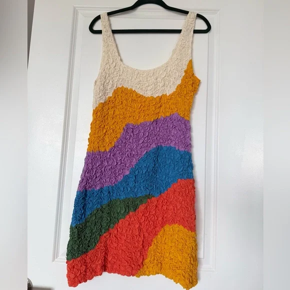 EUC Mara Hoffman Womens Laura Dress Print XL - Picture 7 of 10